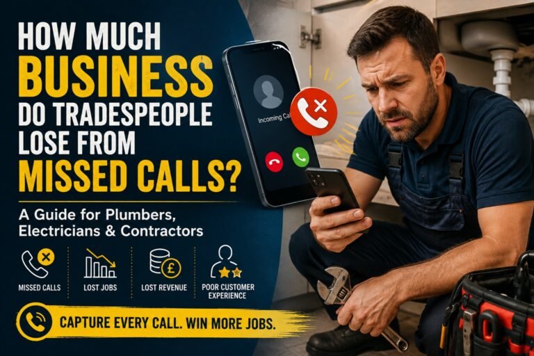 How Much Business Do Tradespeople Lose From Missed Calls? A Guide for Plumbers, Electricians & Contractors