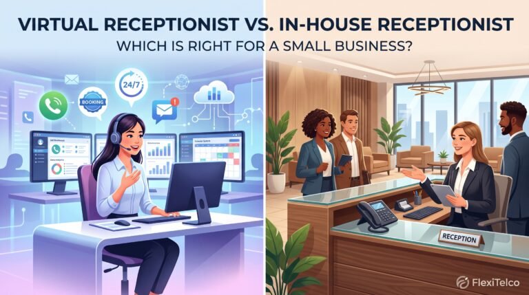 Virtual Receptionist vs. In-House Receptionist: Which Is Right for a Small Business?